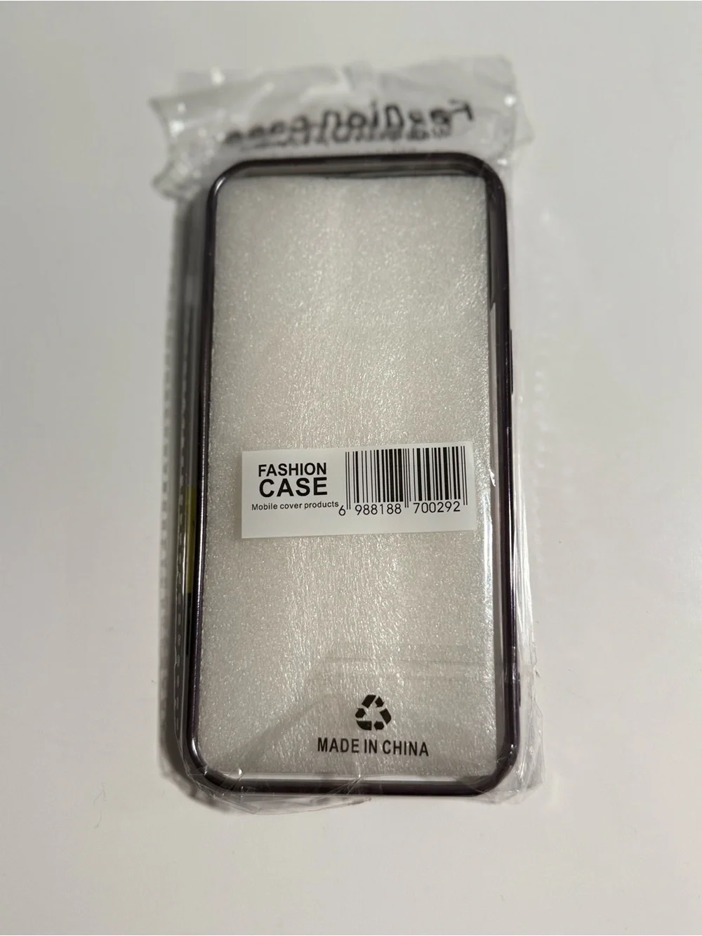 Magnetic Clear Phone Case for iPhone 14 Pro Max - Purple
